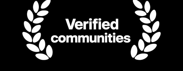 Verified communities
