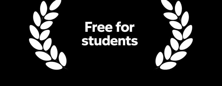 Free for students